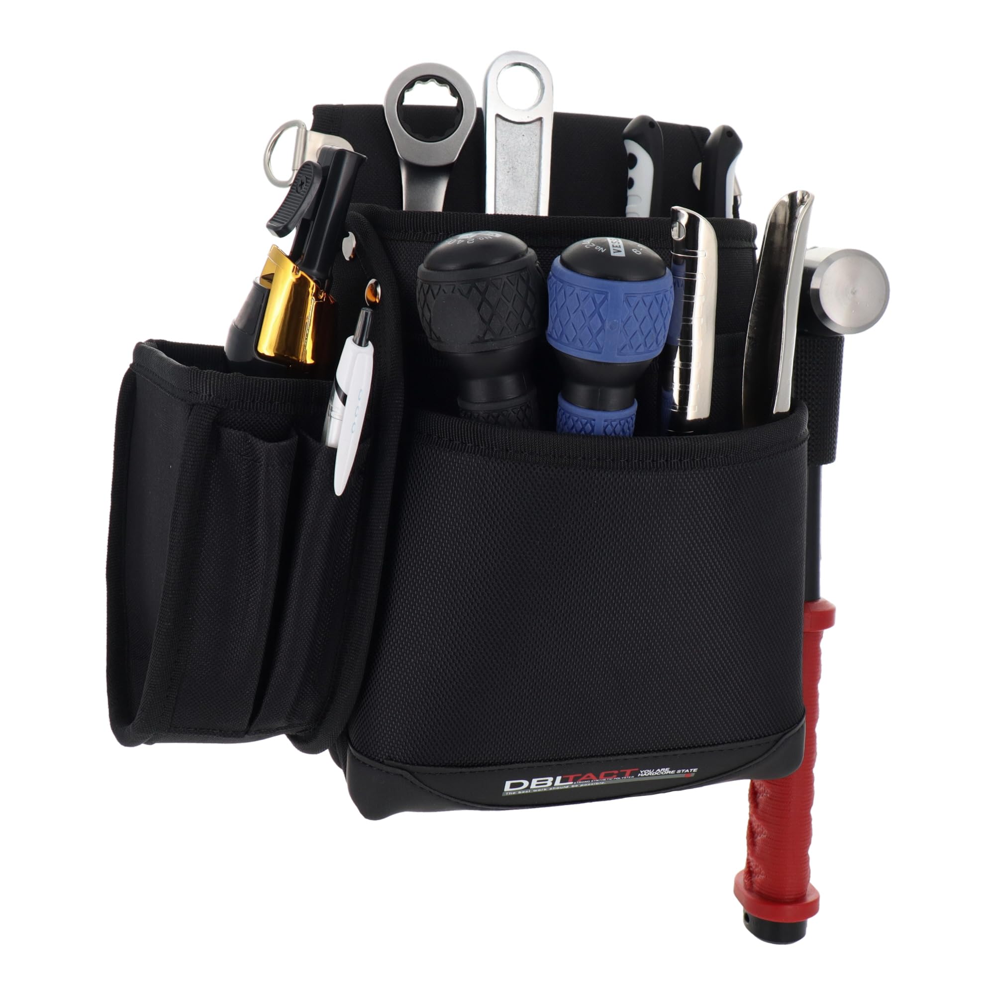 DT125R  3FW 実働 前後バッグ付き Amazon | 三共コーポレーション DBLTACT ホルダー付き3段腰袋 DT-32-BK