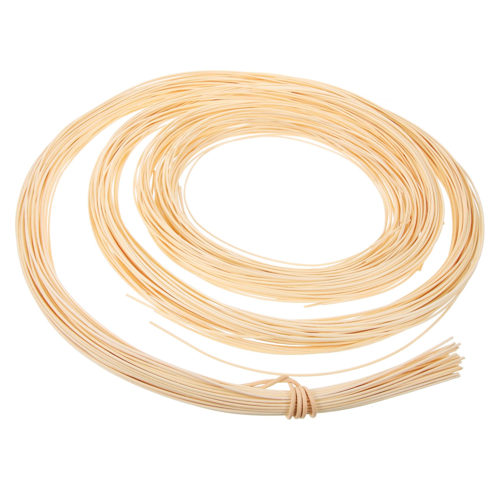 DOITOOL Rattan Weaving Material Kit Roll Rattan Strips for DIY Handicraft Decorative Baskets
