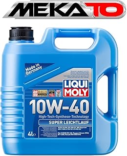 Liqui Moly 10W-40 Engine Oil With Super Low Vescosity, 4 Litres