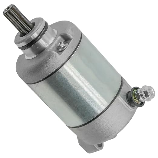 Caltric Starter Motor Compatible con Yamaha YZF R6 2006-2020 Motocicleta CW 12 V miniatura 6