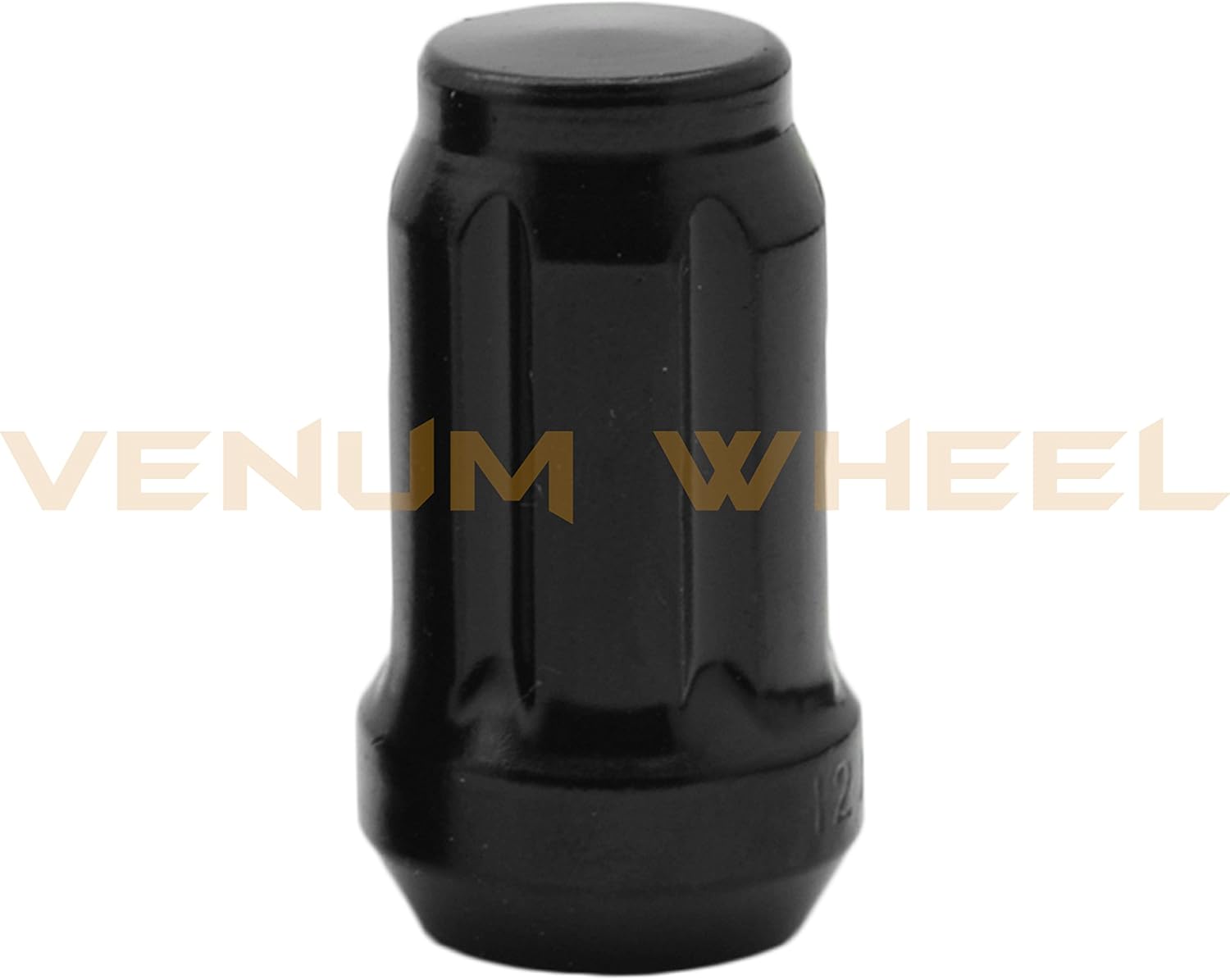20 Pc 1/2-20" Black Duplex 6 Spline Lug Nuts Locking Security Lugs Standard Size Fits Aftermarket Wheel on Jeep Wrangler Liberty Cherokee TJ YJ
