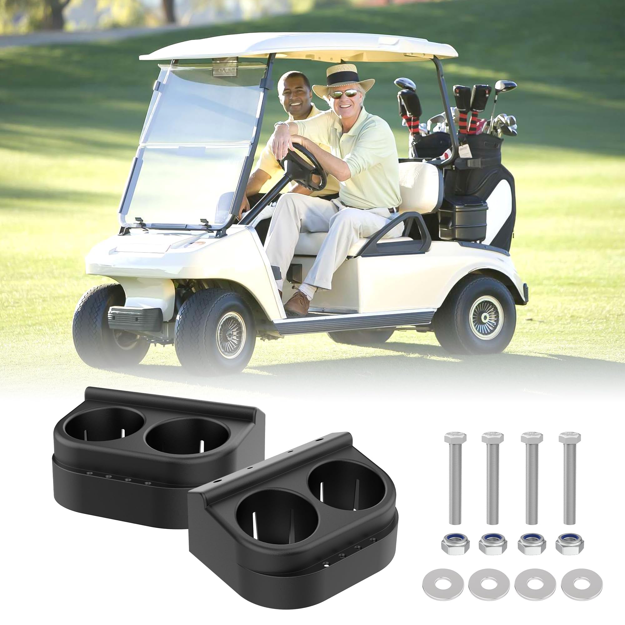 10L0L Golf Cart Getränkehalter, 2 Stück