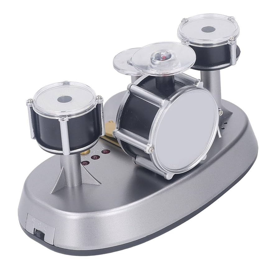 Eitgzwas 2020 Desktop Drum Set Electronic Mini Finger Press Drum Desktop Inspire Hearing