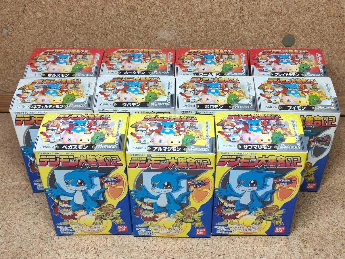 専用ページ デジモン大集合02 11個セット ブイモン ペガスモンなど 2025年最新