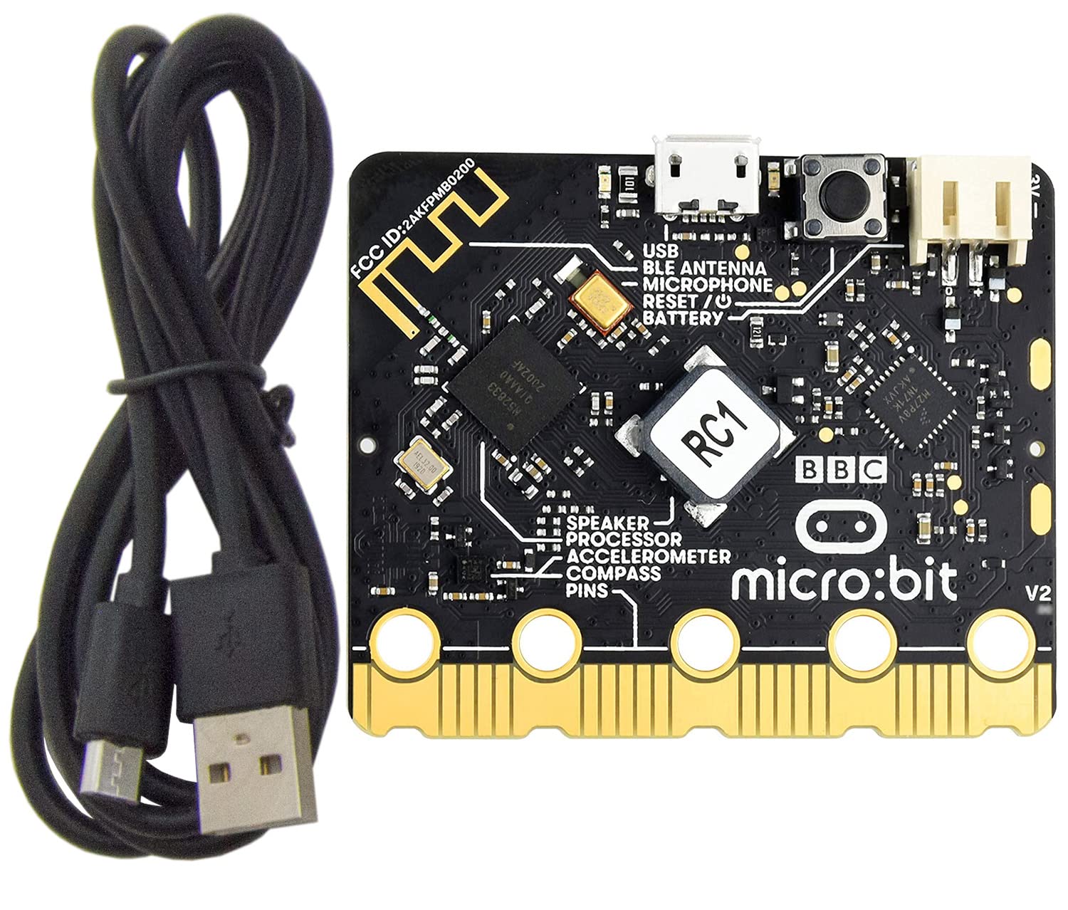 Amazon.com: EX ELECTRONIX EXPRESS BBC Micro:bit V2 Board with
