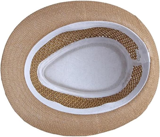 ZMNKH Chapeau Panama pour Homme Femme Chapeau Fédora Chapeau de Soleil pour Voyage Plage été,Lot de 3 ZMNKH Chapeau Panama pour Homme Femme Chapeau Fédora Chapeau de Soleil pour Voyage Plage été,Lot de 3
