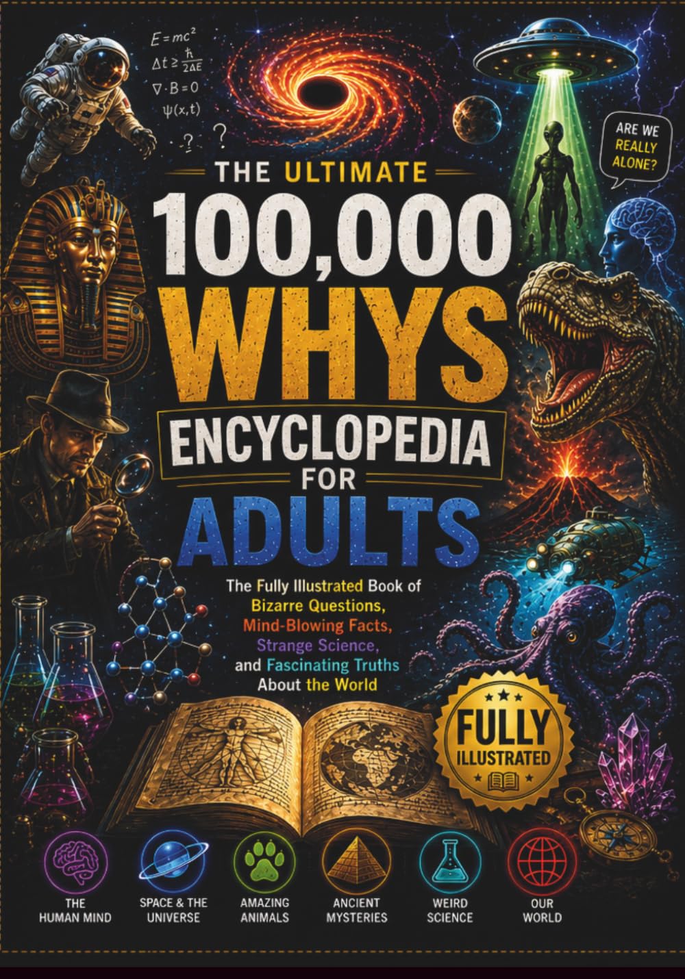 the ultimate 100,000 Whys Encyclopedia for Adults: The Fully Illustrated Book of Bizarre Questions, Mind-Blowing Facts, Strange Science, and Fascinating Truths About the World