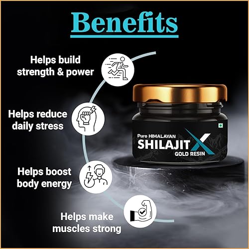 Miniatura 2 de NOTTY BOY Resina pura de oro Shilajit X del Himalaya 0.71 oz - Oro de 24 quilates, más de 80 minerales traza, alto ácido fúlvico, 100% ayurvédico,