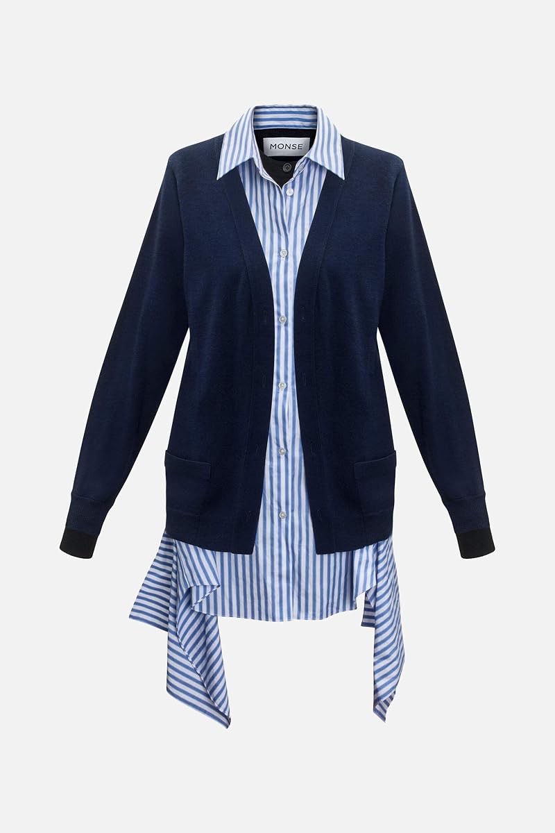 MONSE, Triple Layered Cardigan