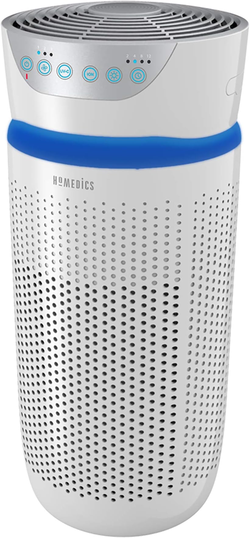HoMedics TotalClean 5 in 1 Tower Air Purifier with UVC, HEPA & Carbon