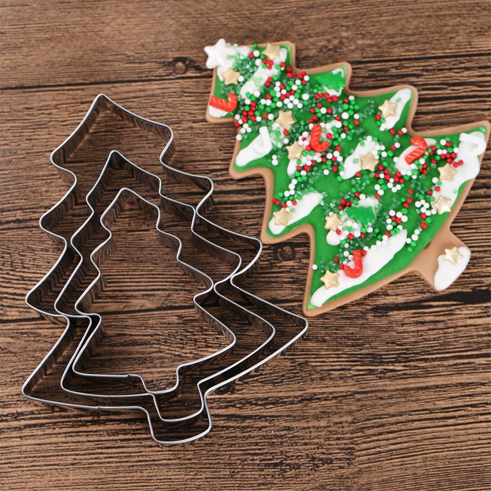 Dowoa Cookie Cutter Christmas, Christmas Cookie Cutters Set Cookie Cakes Cookie Cutter Stainless Steel Metal for Motif Cake Tortendeko Biscuit Baking