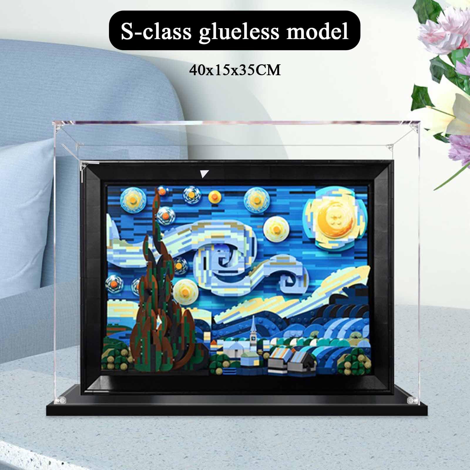 Amazon.co.jp: レゴ星月夜 21333 と互換性のあるアクリルディスプレイ