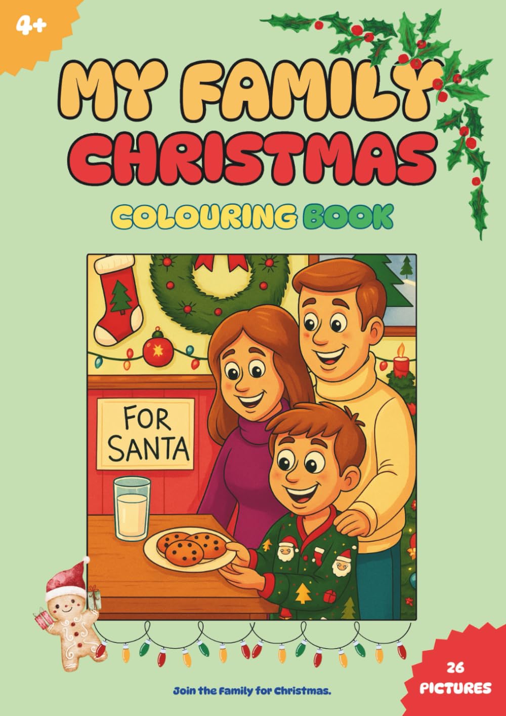 My Family Christmas: Colouring Book (My Family Trips)
