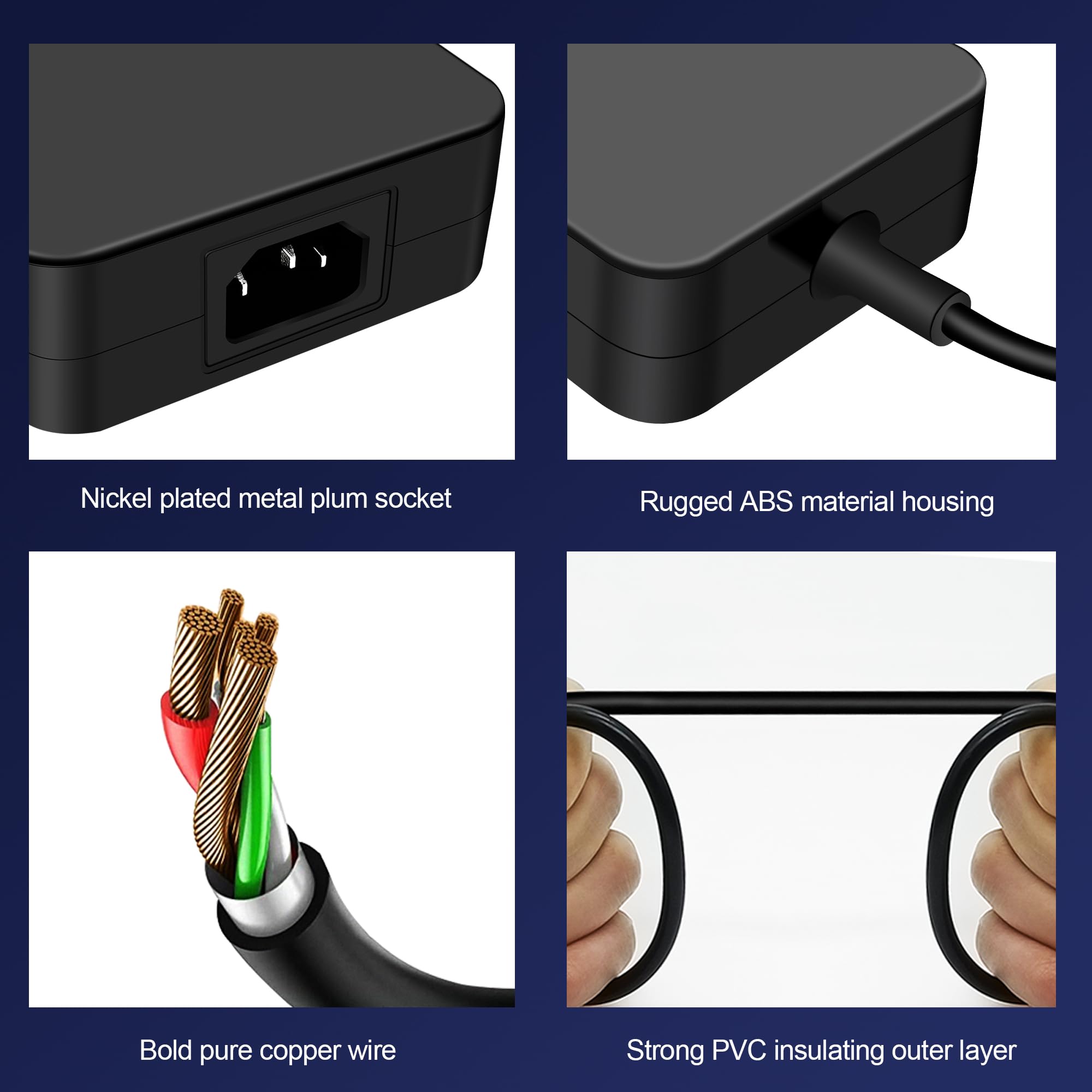 純正 ASUS 280W ゲーミング ACアダ プター プラグ6.0x3.7mm fwebp