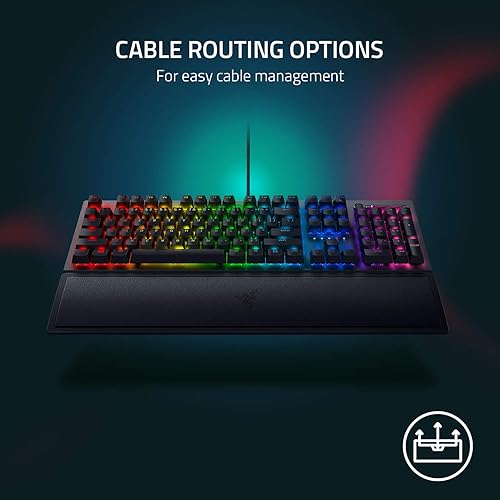 Miniatura 8 de Razer BlackWidow V3 Teclado de juegos mecánicos interruptores mecánicos amarillos - lineal y silencioso - Chroma RGB Iluminación - Factor de forma