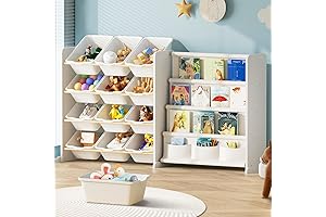 Kids Toy and Book Storage Organizer: A Tidy Haven for Tiny Treasures