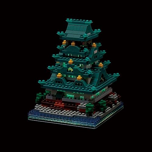 Miniatura 5 de nanoblock - Edificios de fama mundial - Castillo de Osaka, kit de construcción de la serie Sight to See
