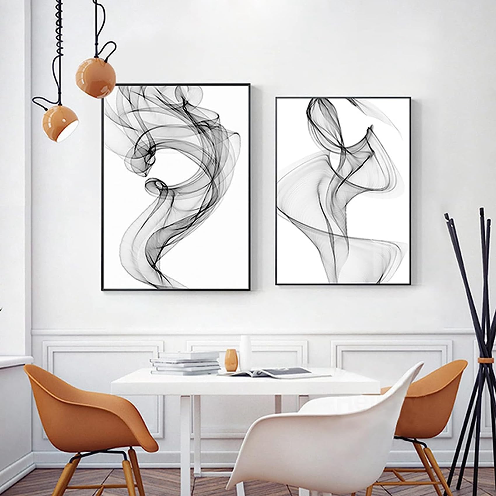 Abstrakte Kunst Geometrische Leinwand Malerei Geome Produktbild-Vorschau 3