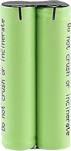 Kastar Paquete de 1 batería recargable Ni-MH de 2.4V 1000mAh para Philip Sonicare HX6210, HX6210-02, 4235-010-20455, 423501020455, Waterpikk SR-3000
