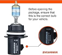 Vista 5 de SYLVANIA - 9004 SilverStar Ultra - High Performance Halogen Headlight Bulb, High Beam, Low Beam and Fog Replacement Bulb, Brightest Downroad with