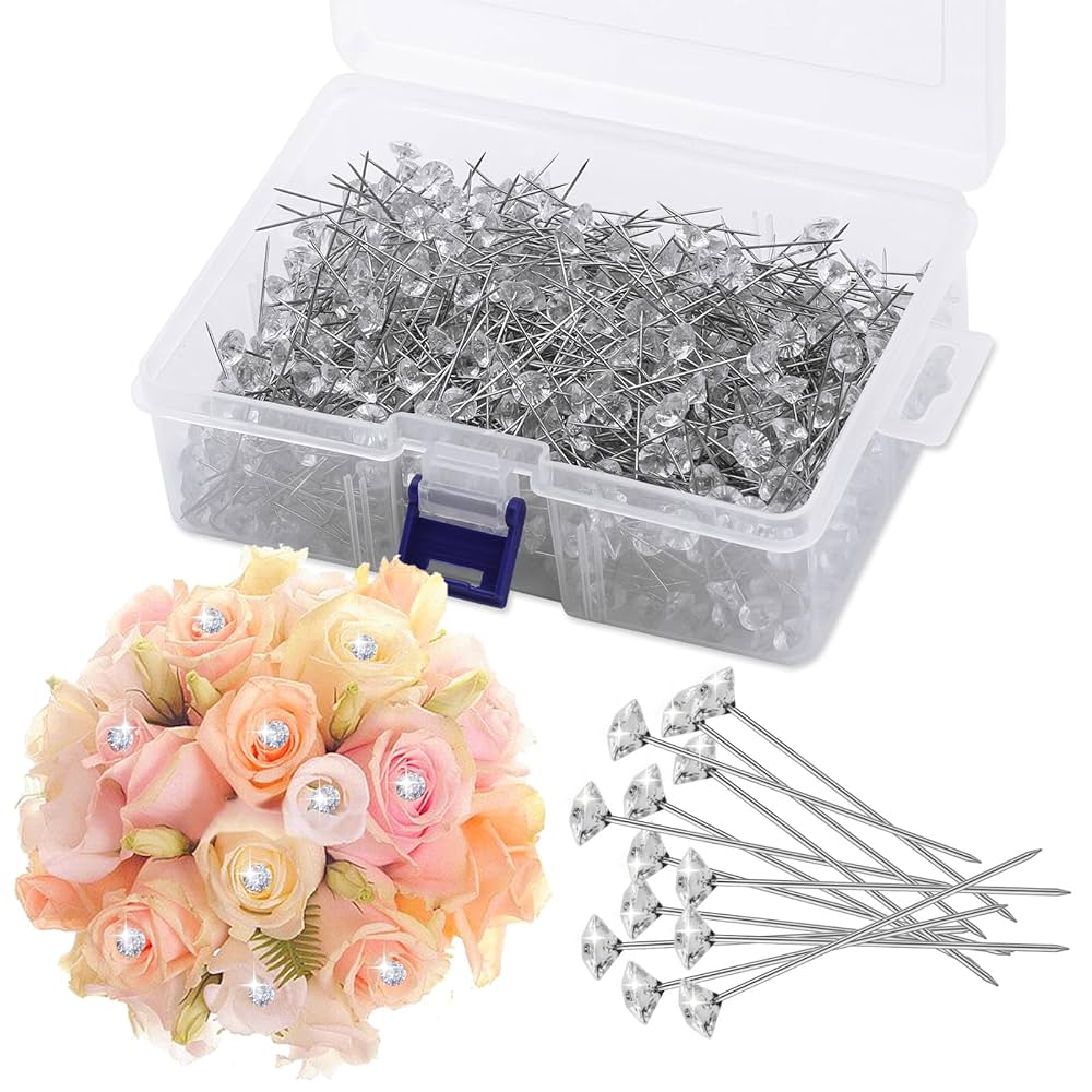 Amazon.com: ZXIIXZ 700 Pcs Corsage Bouquet Pins, 2 Inch Amazon.com: ZXIIXZ 700 Pcs Corsage Bouquet Pins, 2 Inch