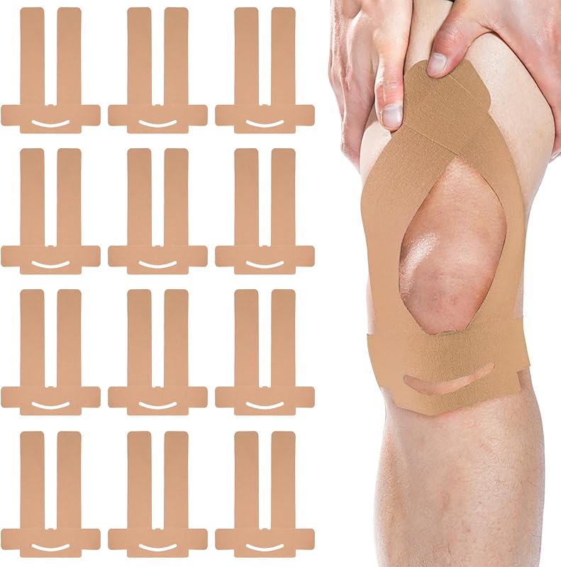 MeYuxg Kineziotape 12 csomag sporthoz és tartós támogatáshoz bőrszínű