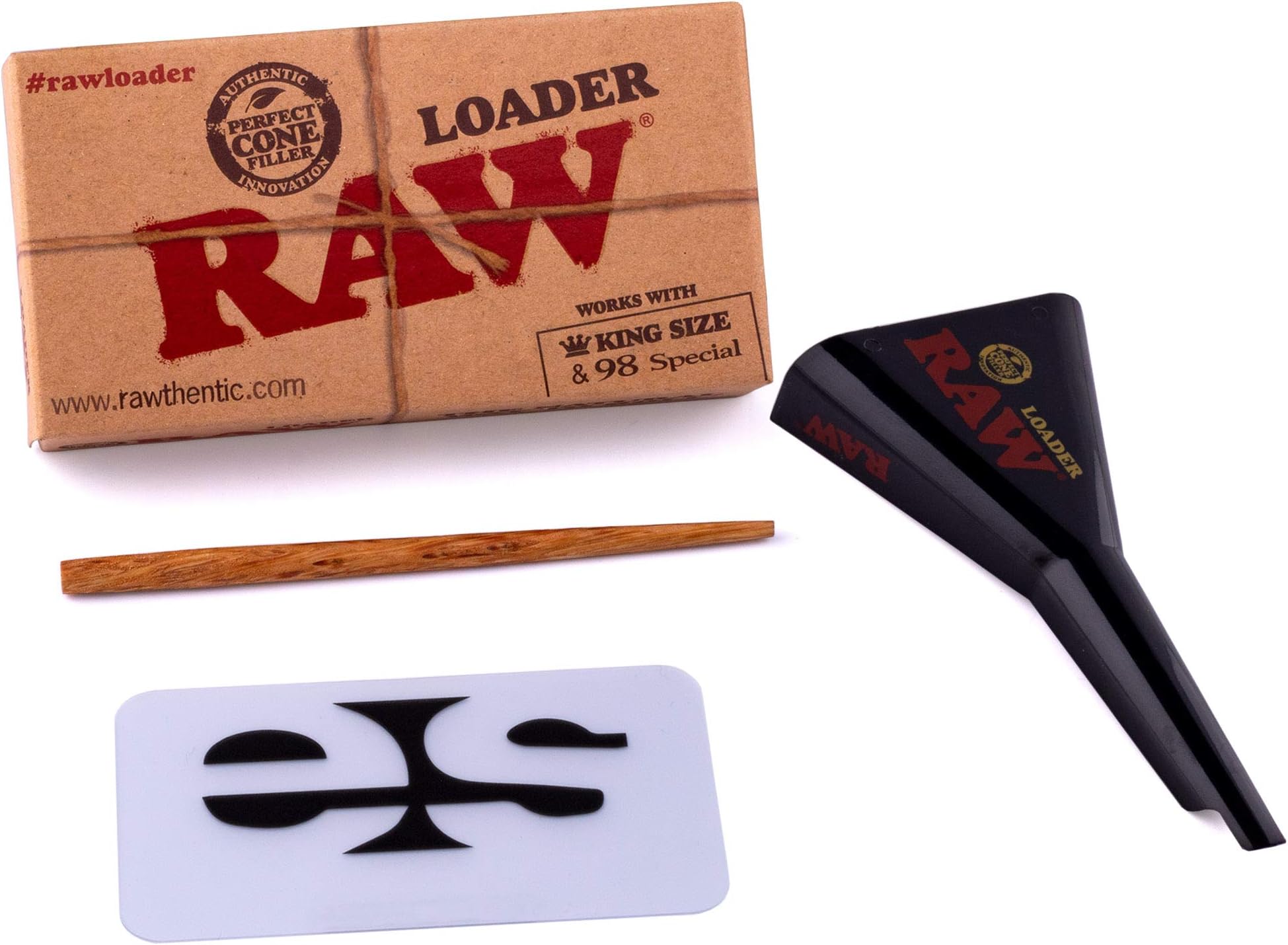 RAWKing Size and 98 Special Size Cone Loader with Clear ES Scoop Card