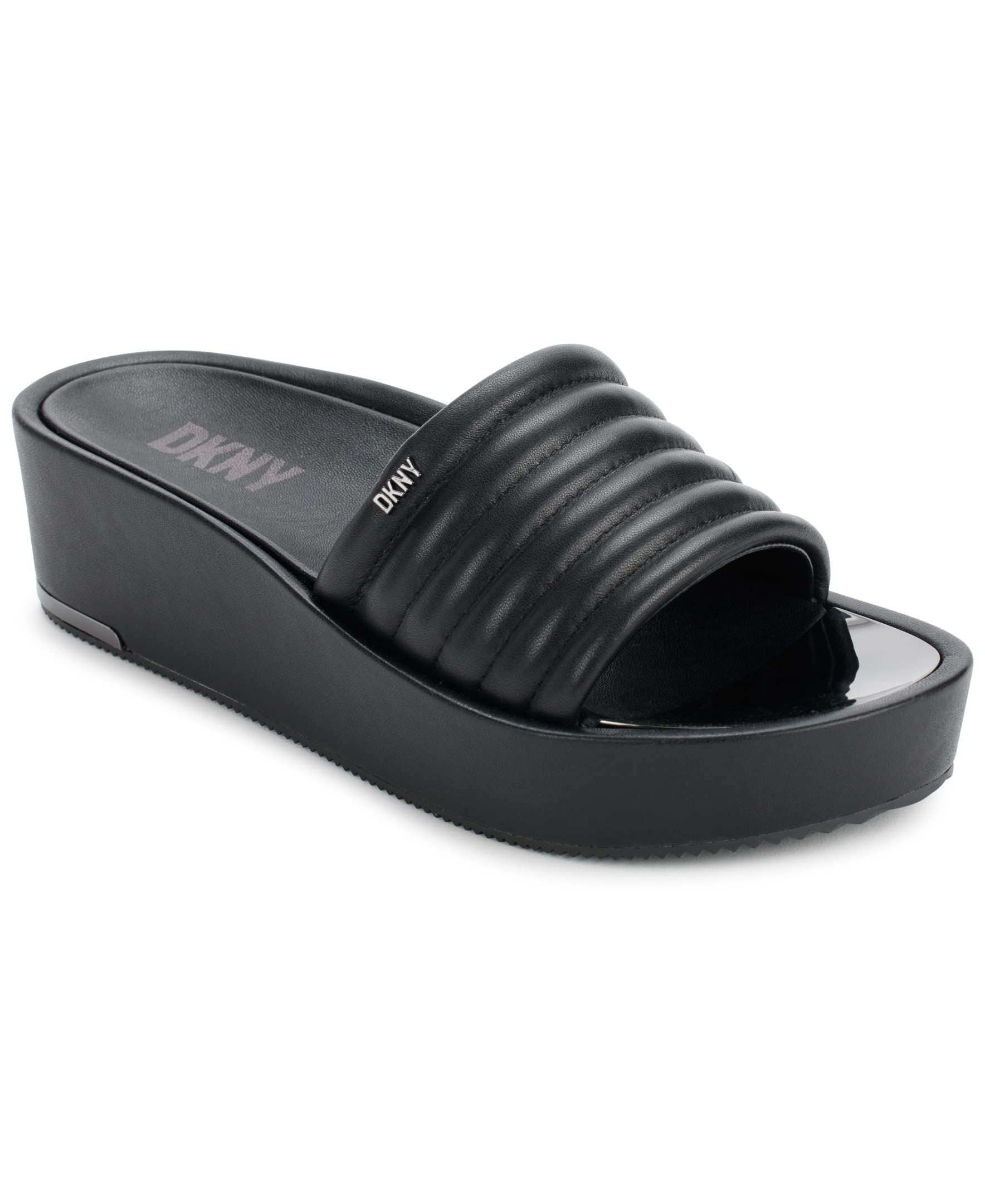 DKNY Women's Jansa Platform Sandal Flat
