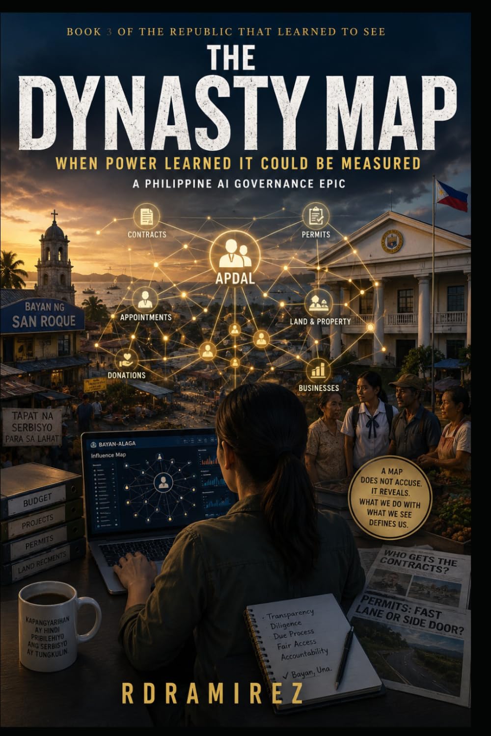 THE DYNASTY MAP: When Power Learned It Could Be Measured: Book 3 of The Republic That Learned to See: A Philippine AI Governance Epic (The Republic ... Philippine AI Governance Book Series)