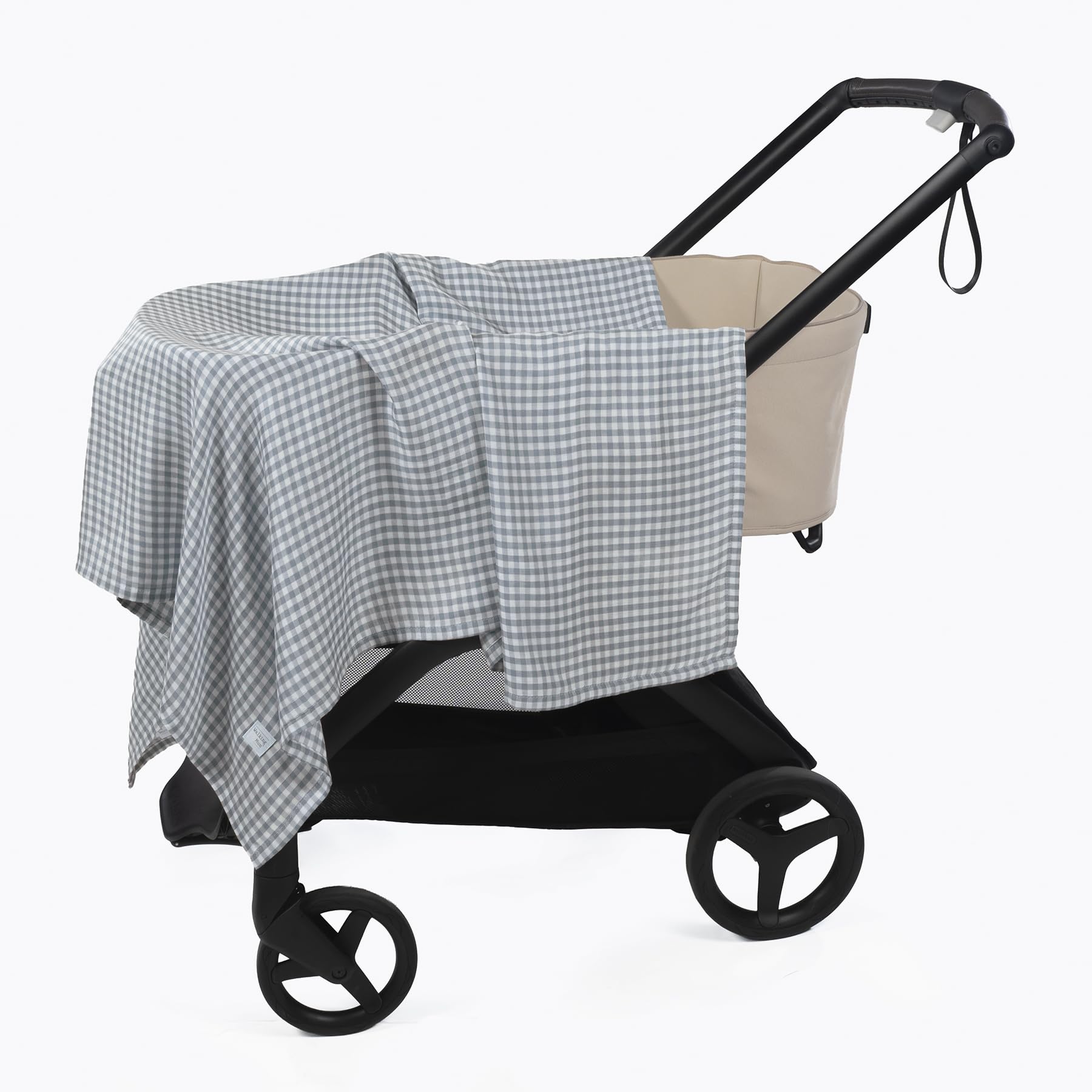 Sábana cuco más muselina Praliné de Walking Mum (Verde Agua)