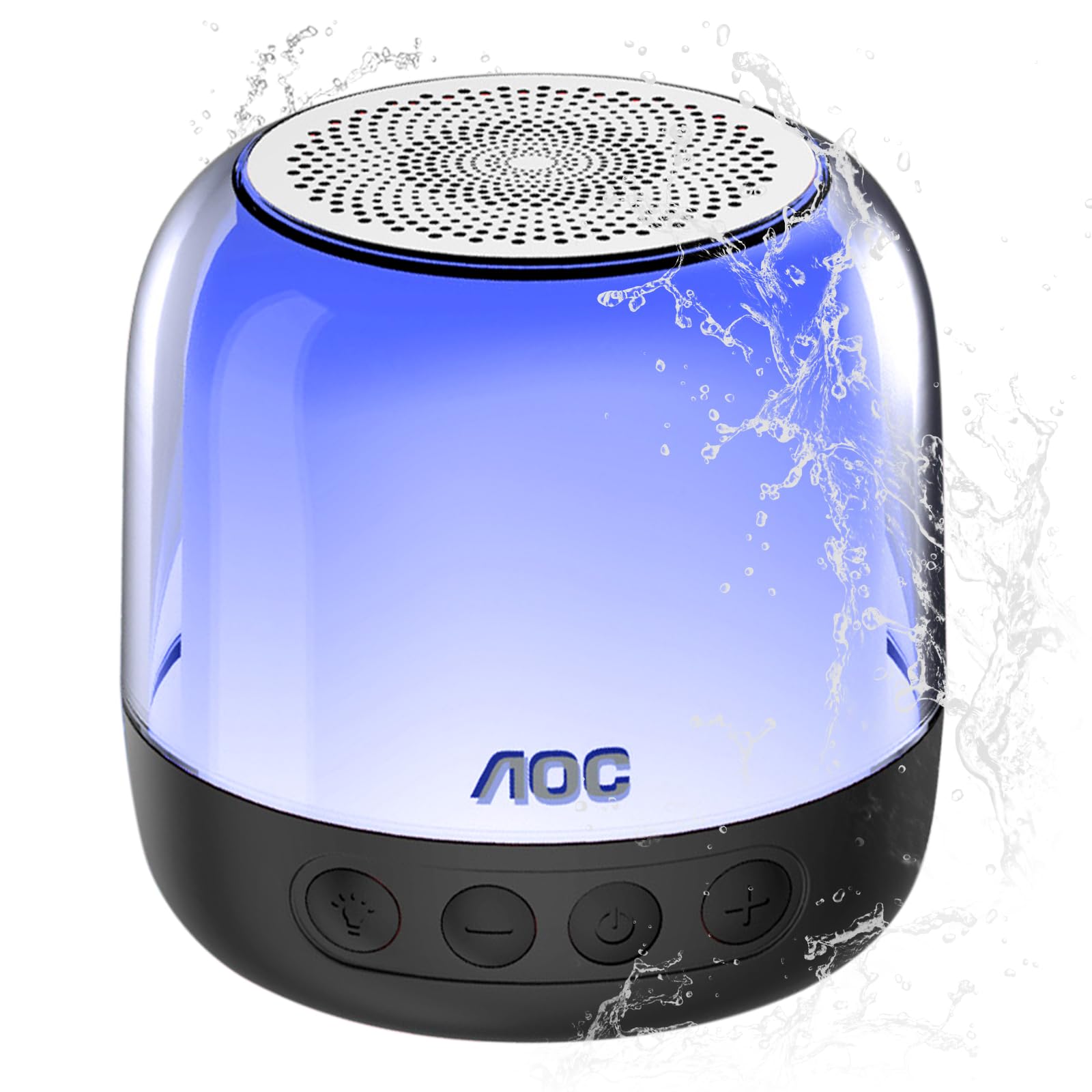 AOC ACS2321 Bocina Bluetooth Portatil 5W — Varias Luces RGB