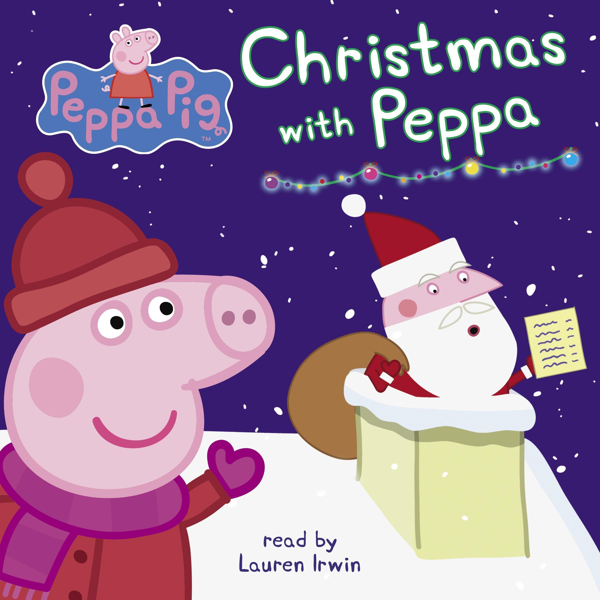 Cover art for Christmas with Peppa (Peppa Pig)
