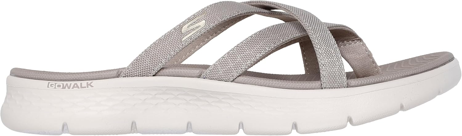 SKECHERS スケッチャーズ ストラップサンダル オリーブ スリップインズ