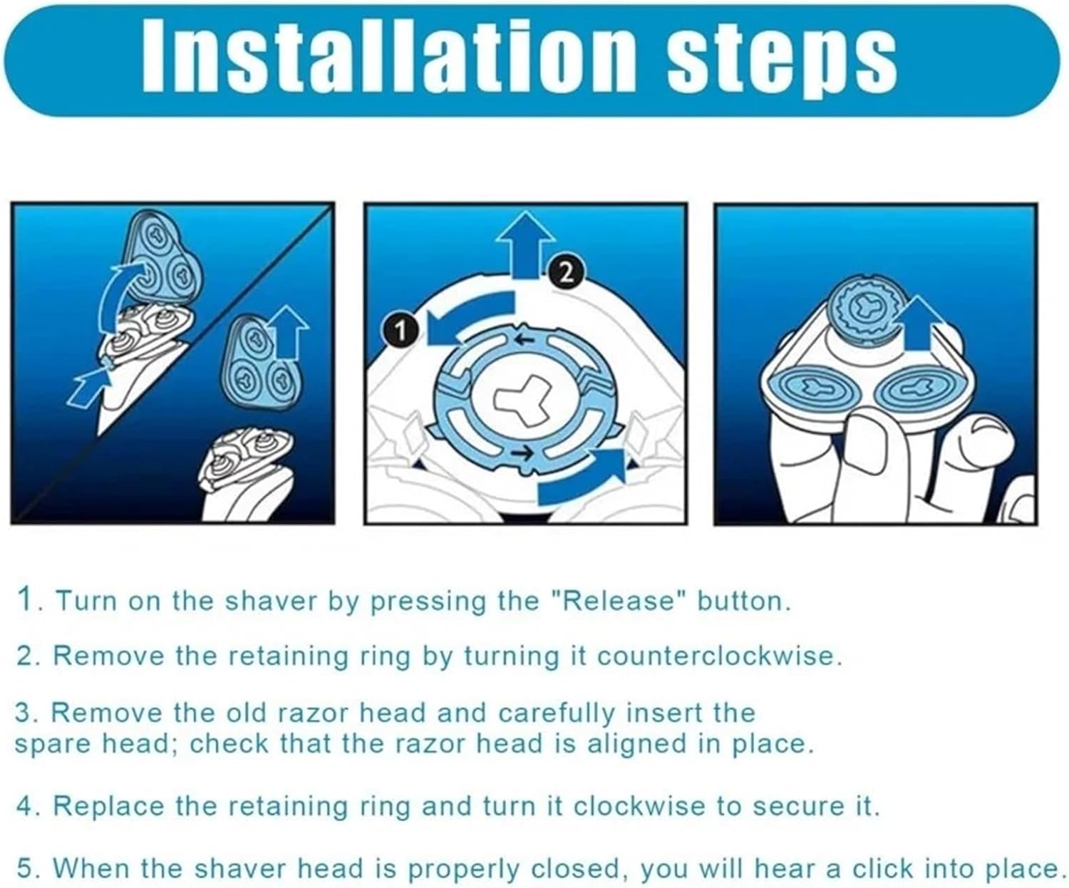 ダブルブレード、Norelco 対応、7000 ヘッド、Philips 対応、Norelco 対応、シェーバー S7010 S731