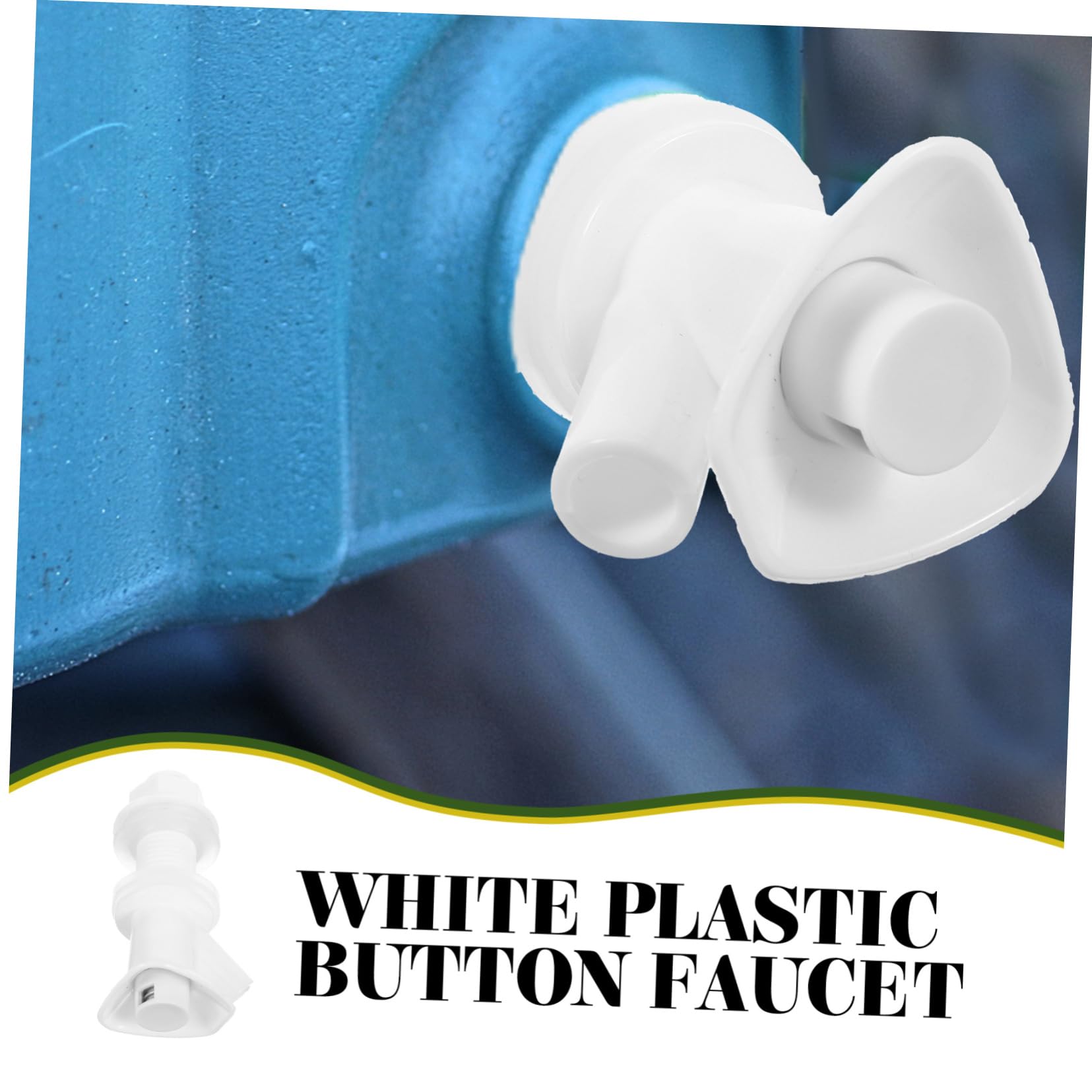 Set 3 Erogatori D'Acqua A Pulsante Per Secchi - Plastica Alimentare, Per Secchi Da 2, 3, 5 E 10 Galloni