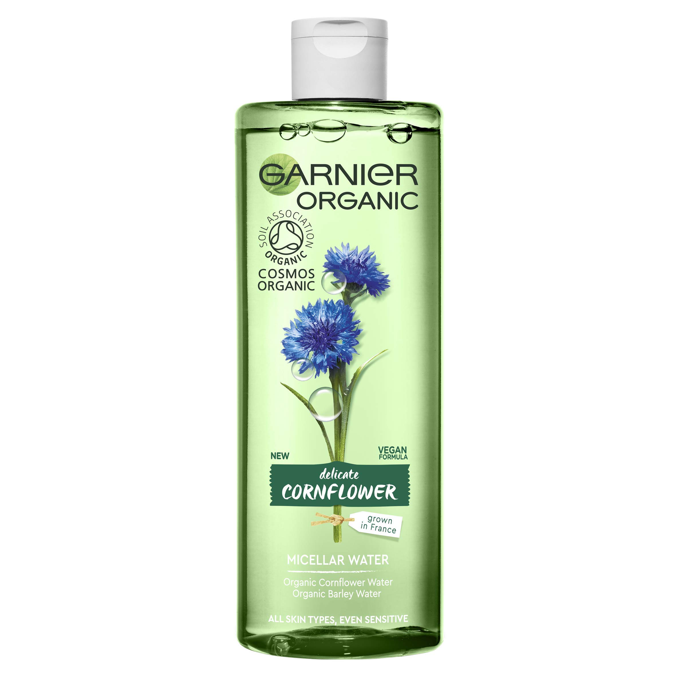 Garnier Organic Cornflower Micellar Cleansing Water, 400ml