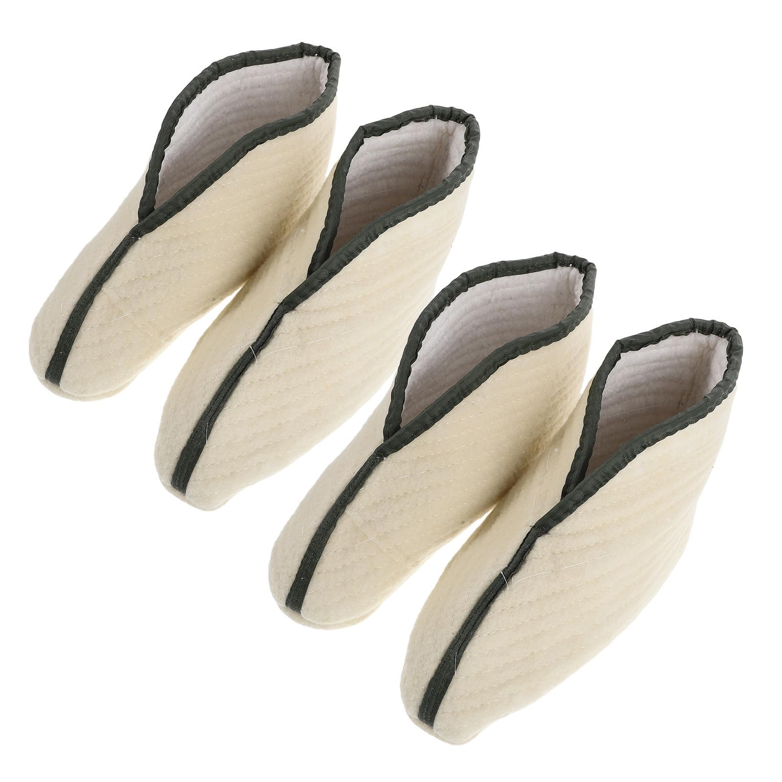 Forros de lana para botas de invierno Operitacx acolchados para hombre y mujer 8