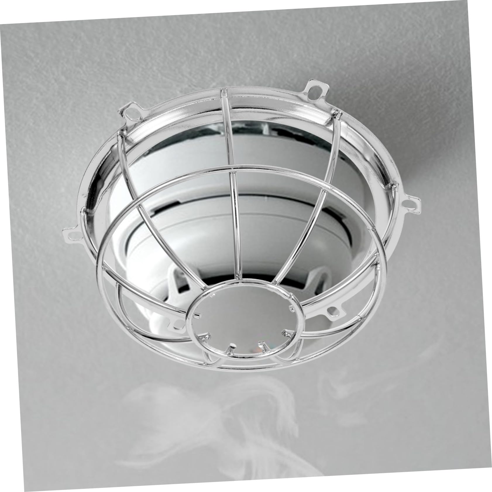 COLLBATH 3 Stück Sprinklerkopf Schutzabdeckung Metallgehäuse Robust Schutz für Brandmelder Sensoren Leicht zu Montieren Geeignet für Wohn Gewerbebauten