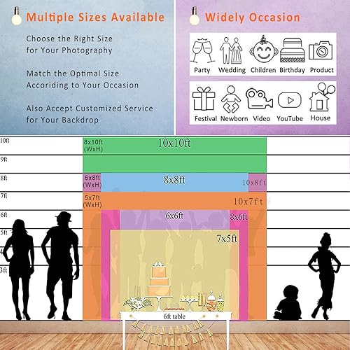 Miniatura 7 de Telón de fondo de Halloween Adams para decoración familiar, telón de fondo de noche de luna de terror, telón de fondo de Halloween, cementerio de