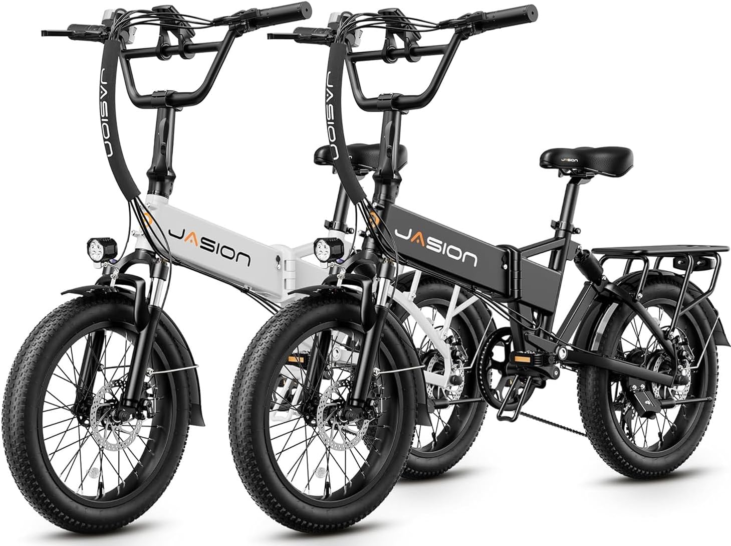 Jasion electric bike - 850W motor, 480Wh battery, up to 55mi range - Electric Bike