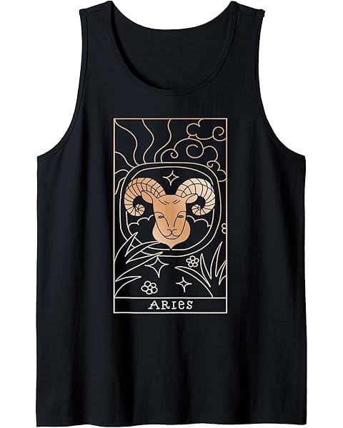 Aries Zodiac Tank Top