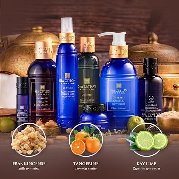 Spa Ceylon De-Stress Harmonising Essence Mist | Calming & Refreshing Mist | Deep Calming | Reduce Stress | SLES-free | Suitable for all skin types