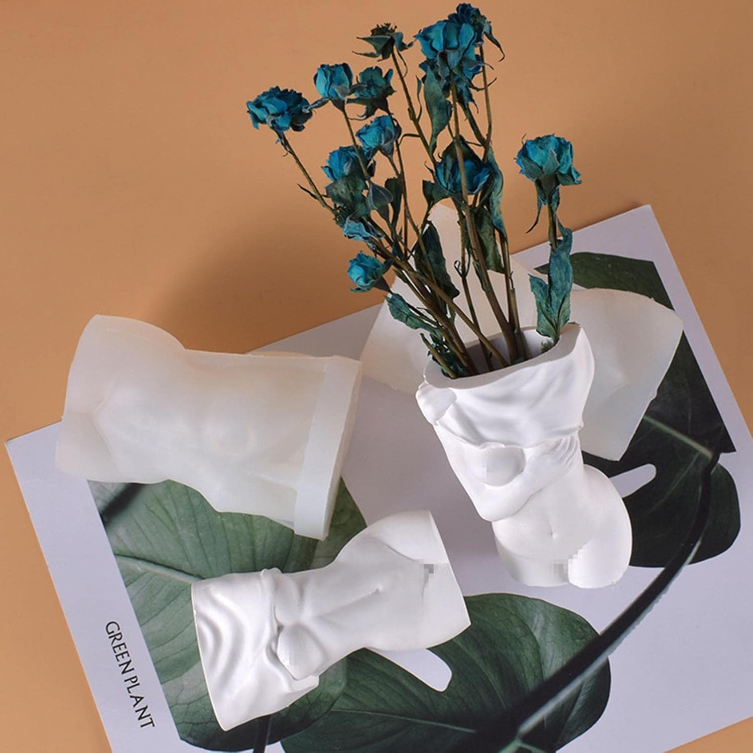 Beautiful Lady Silicone Mold - Female Body Shape For Soap, Candles & Resin Crafts