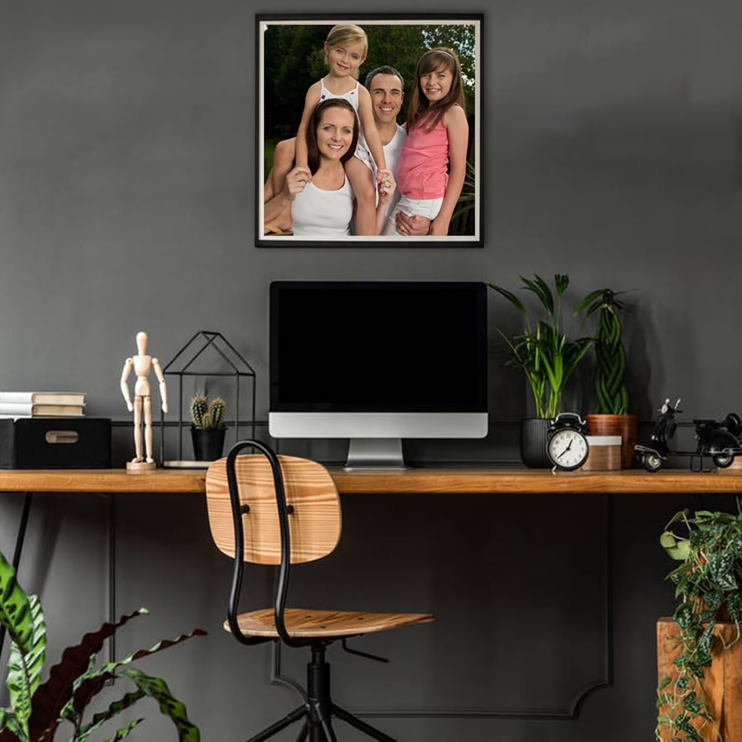 RMSGOZO Chinese Waterfall Wonderland Diamond Art Kits for Adults, DIY Full Round Fine Rhinestones with Gem Craft Diamond Painting, for Home Decor Wall Decor Gifts 18X25 Inch