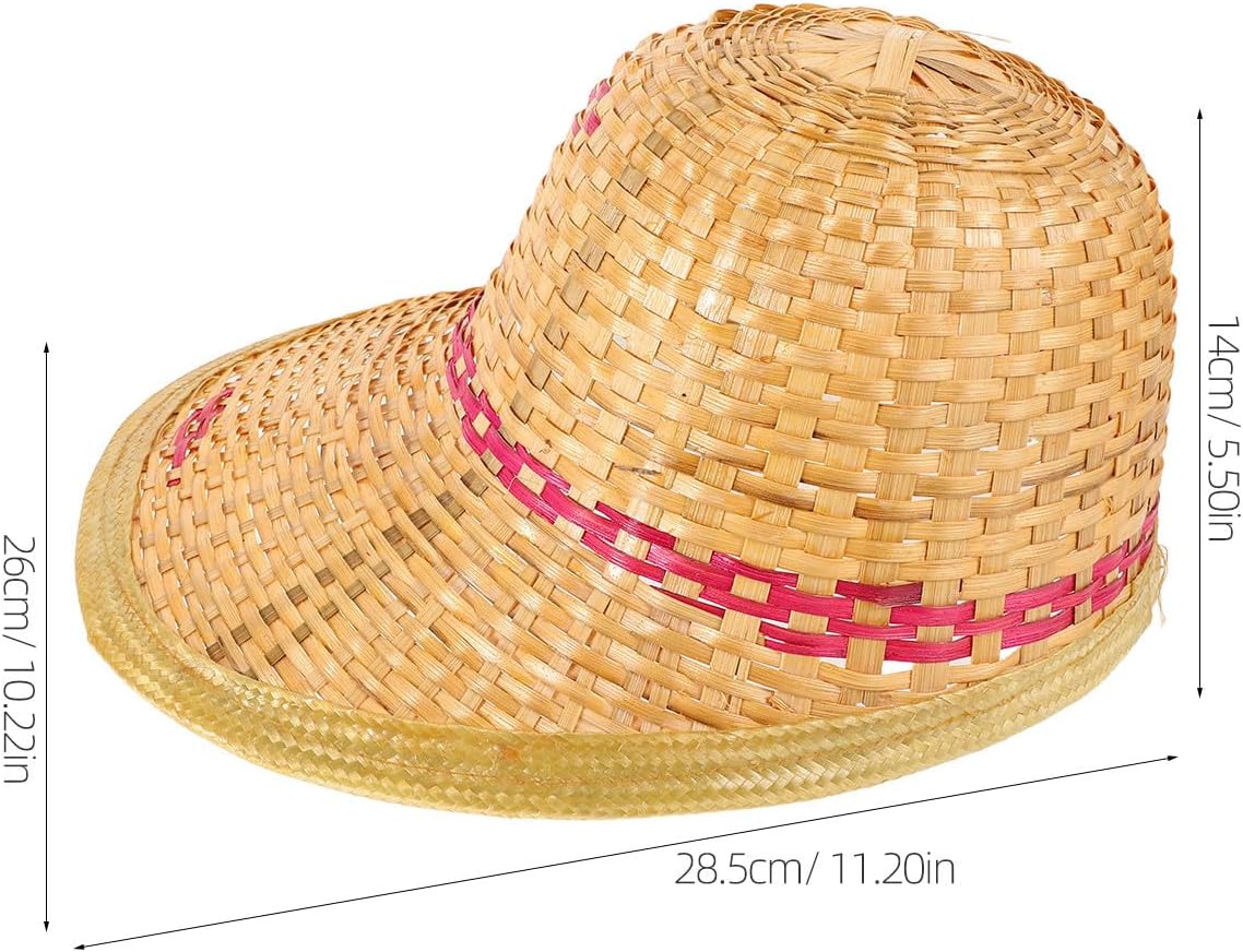 Beige Woven Sun Hat for Men Outdoor Summer Activities | Unique Weaving Technique, Lightweight Comfort, Sun Protection, Party Style