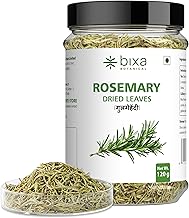 Bixa Botanical Rosemary Leaves (100 Gm + 20 Gm Extra) | Top Grade Leaves From Egypt | For Seasoning, Hair | Supports Hair Growth By Pasta Soups Salad Chicken Herbs Tea