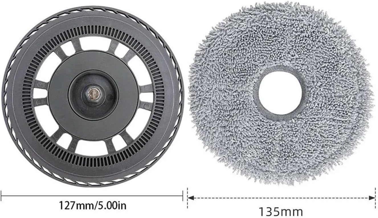 Mop Cloth Holder Mop Cleaning Station Tray,Compatible for Dreame, X10 X20 Pro L20 L30 Ultra Vacuum Cleaner Parts(A)