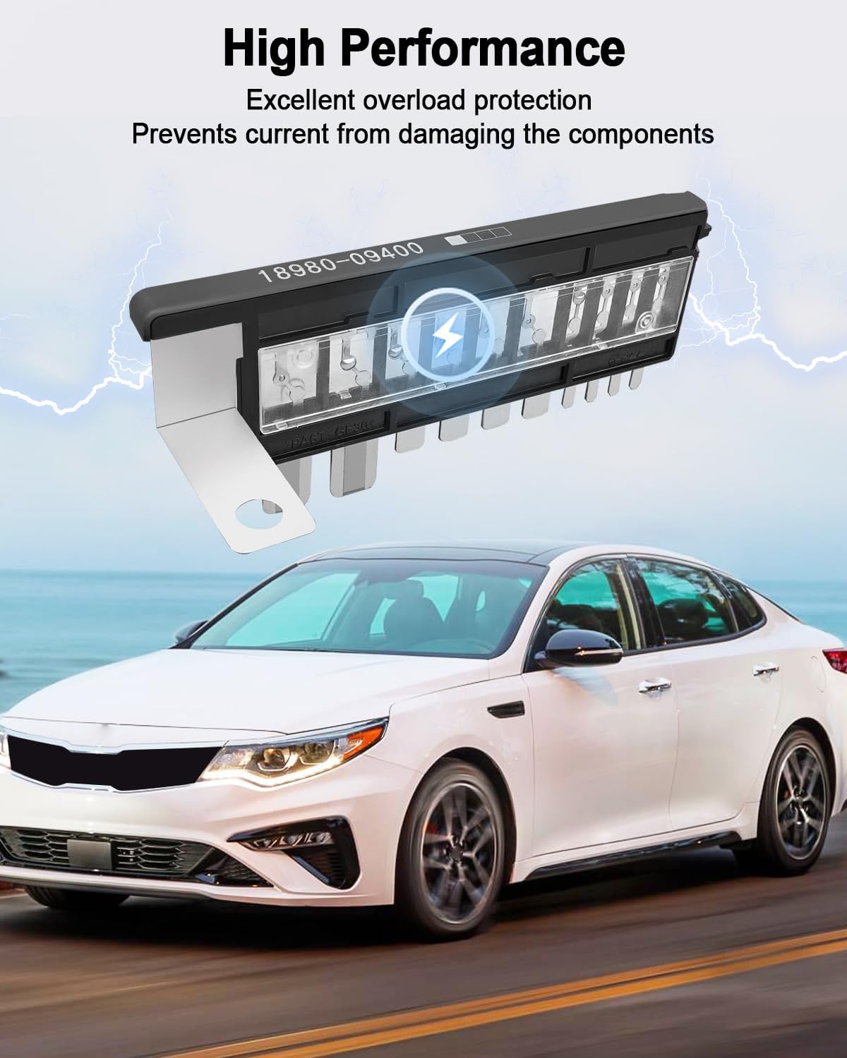 Sostituzione del fusibile del blocco di giunzione della batteria