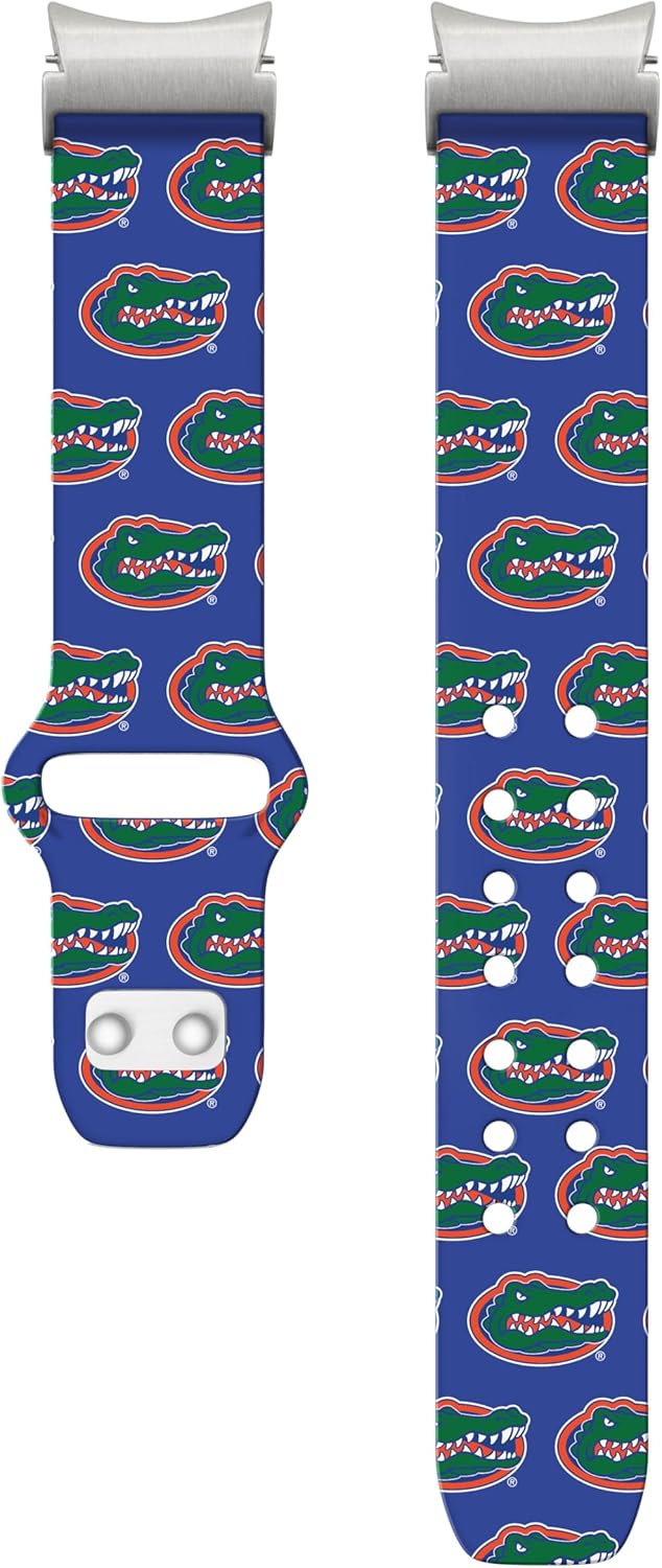 Affinity Bands Florida Gators HD Fitted Watch Band Compatible with Samsung Galaxy Watch 4-7 (Short Repeating)