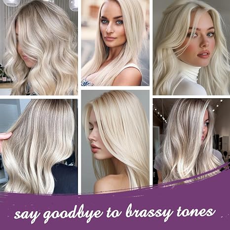 karseell purple hair mask 500 ml purple hair mask neutralises yellow tones repair hair damage purple hair mask for blonde blonde blonde gray hair